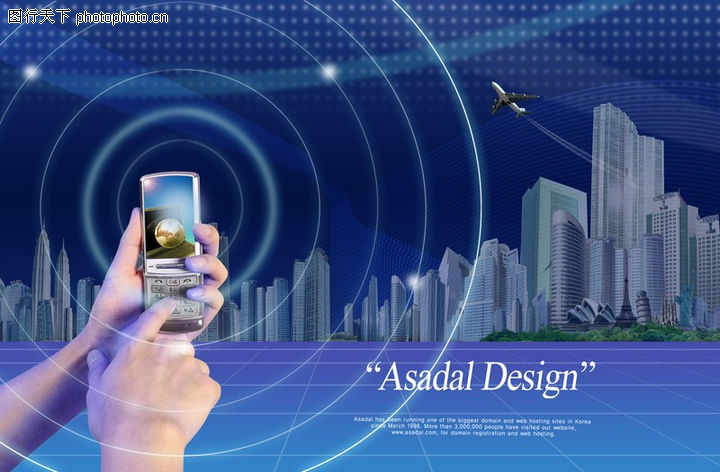 電子科技0116-電子科技圖-韓國設計元素圖庫-手機 圓圈 高樓